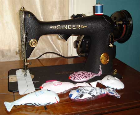 Sewing Machine and fish